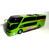 Ônibus Mini Bus Buzão Verde Miniatura