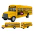 Ônibus Escolar Americano Antigo Miniatura Carro Ferro 13cm F