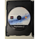 Online Start Up Disc 4 Playstation