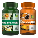 Ora Pro Nobis Curcuma C/ Pimenta Preta Fonte Verde 60 Caps 