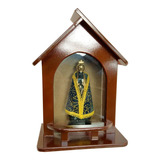 Oratório Capela Com Luz Nossa Senhora Aparecida 33,5cm