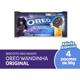 Oreo Biscoito Recheado Original Multipack 144g