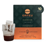 Orfeu Clássico Drip Coffee Caixa 100g 10 Un Para Café Coado