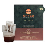 Orfeu Intenso Drip Coffee Caixa 100g 10 Un Para Café Coado