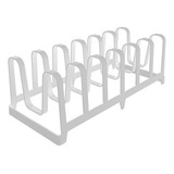 Organizador Armarios Porta Tampas Potes E Panelas Ou Branco
