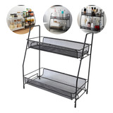 Organizador Banheiro 2 Andares P/ Cosméticos Cozinha Vasos