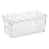 Organizador Com Cesto Clear 5 L - Home Style