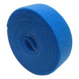 Organizador De Cabos Dupla Face 20mm 3 Metros 1 Rolo Azul