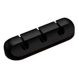 Organizador De Fios E Cabos 3 Clips Silicone Dupla Face 3m