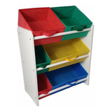 Organizador De Objetos Porta Brinquedos Colorido