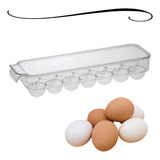 Organizador Ovos Tampa 14 Cavidades Acrilico Geladeira