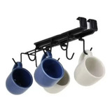 Organizador Suporte Em Aço Para Xícara/caneca 8 Ganchos