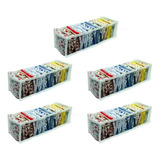 Organizadores De Gavetas Transp Vies Branco Kit 5 Unidades 
