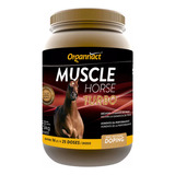 Organnact Suplemento Muscle Horse Turbo Proteínas Formato Pó 2.5l