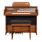 Orgao Eletronico Harmonia Hs95 Imbuia - Lançamento
