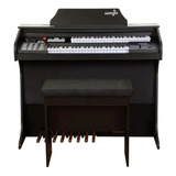 Órgão Eletrônico Harmonia Modelo Hs45 Lux
