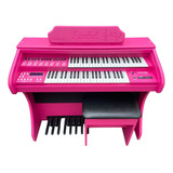 Órgão Eletronico Rohnes Celestion Plus Rosa