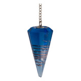 Orgonite Pêndulo Cristal Raio Azul Purificação