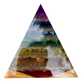 Orgonite Piramide - Sete Chakras - Equilíbrio