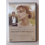 Orgulho E Preconceito Dvd (lacrado) Keira