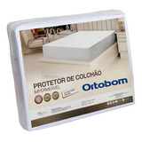 Ortobom Capa Protetora Impermeável Antialérgico Colchão Box Casal