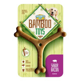 Osso De Bamboo Natural P/ Cães