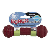 Osso Nylon Pet Qwerks Bongo Barkbone Prime Rib Médio Cães