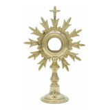 Ostensório (custódia) 22cm - P/ Expor Hóstia Ou Procissão