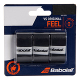 Overgrip Babolat Vs Original Feel Preto - 3 Unidades