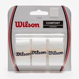 Overgrip Wilson Pro Comfort Cartela C/3- Branco- R. Federer