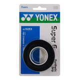 Overgrip Yonex Super Grap Preto Com 3 Unidades