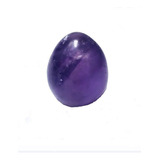 Ovo De Ametista Semi Preciosa Yoni Egg S/ Furo Pedra Natural