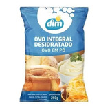 Ovo Integral Desidratado Em Pó Dim - 1 Pacote 250 G