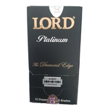 Pack 01 Kit 50 Lâmina Barbear Lord Platinum Preta
