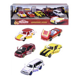Pack 5 Miniaturas Edição Aniversário Giftpack 1/64 Majorette
