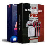 Pack 50 Artes Loja De Camisa De Futebol Editável Photoshop