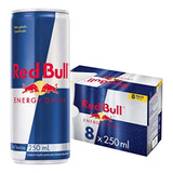 Pack 8 Red Bull Energy Drink Lata - 250 Ml