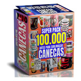 Pack Art Canecas Estampas Sublimação +de