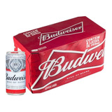 Pack Cerveja 8 Unidades Lata 269ml Budweiser
