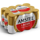 Pack Cerveja Amstel Lager Lata 269ml - 12 Unidades