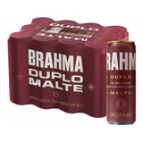 Pack Cerveja Brahma Duplo Malte Lata 350ml - 12 Unidades