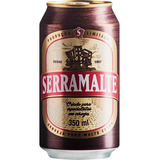 Pack Cerveja Serramalte Lata 350ml Com 6 Unidades