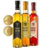 Pack Com 3 Garrafas - Degustação De Hidroméis Philip Mead