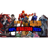 Pack Completo Stl Artes P/ Impressão 3d - 2023 Atualizado