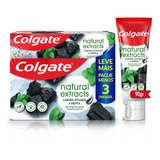 Pack Gel Dental Colgate Carvão Flúor