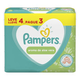 Pack Lenço Umedecido Aloe Vera Pampers