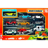 Pack Matchbox 9 Veículos X7111 Hky09 - Mattel
