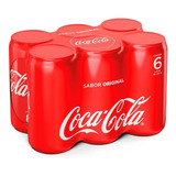 Pack Refrigerante Coca-cola Lata 6 Unidades