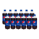 Pack Refrigerante Pepsi Garrafa 600ml 12 Unidades
