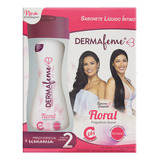 Pack Sabonete Líquido Íntimo Floral Dermafeme